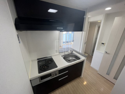 【キッチン】 | エステムプラザ難波WESTリバークロス | エステムプラザ難波WESTリバークロス　２口ガスシステムキッチン