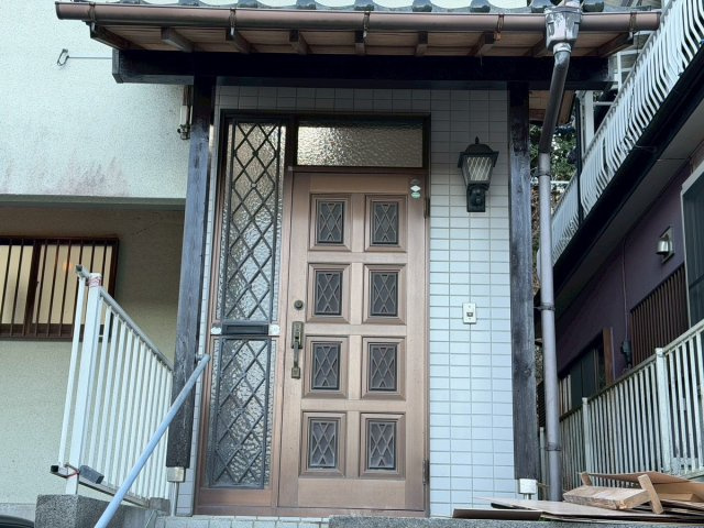 ゆったりとした玄関です