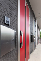 シンプルで使いやすい玄関です