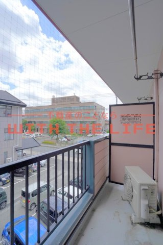 コンフォールHI【キャンペーン対象物件】のバルコニー|陽当たり良好なバルコニーです