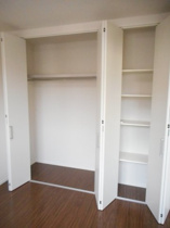 十分な収納スペースがあります