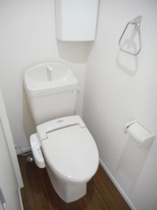 シンプルで使いやすいトイレです