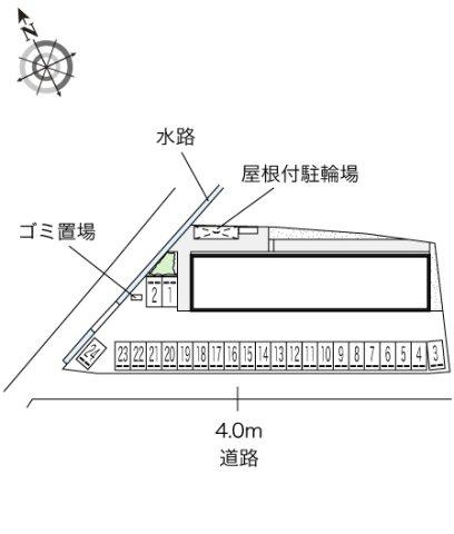 レオネクストグランデ　セコンドの区画図