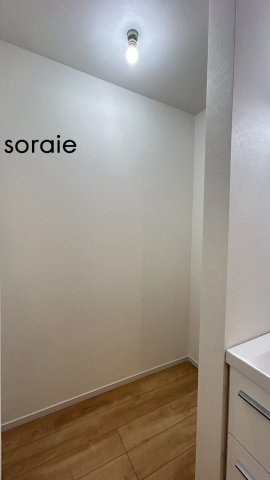 戸建 所沢市若狭２丁目のランドリースペース|令和8年2月26日撮影。