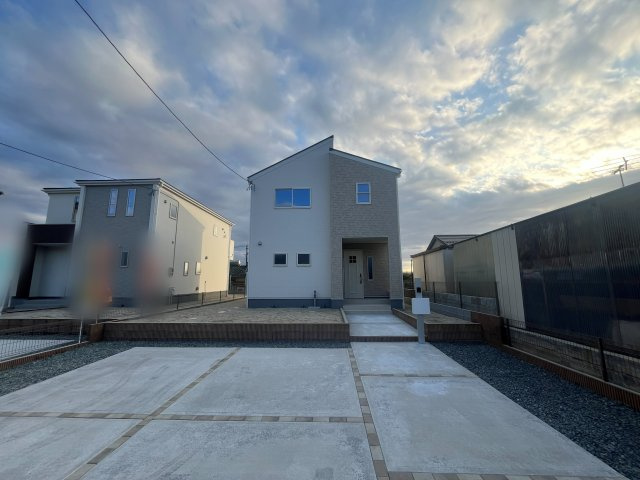 新築戸建・新築建売　福島市蓬莱6丁目第2　蓬莱東小・蓬莱中の区画図|【1号棟】■土地面積：253.97㎡■建物面積：113.44㎡■駐車場：3台（車種による）