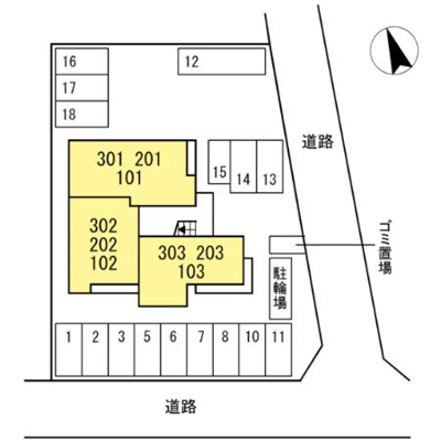 【区画図】 | D-ROOM里町 