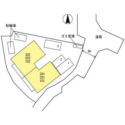 【区画図】 | ヴォワラクテメゾン 豊中旭丘