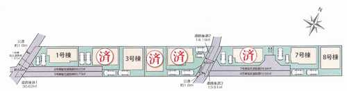 大和市中央林間西5丁目　新築戸建全8棟　１号棟のその他