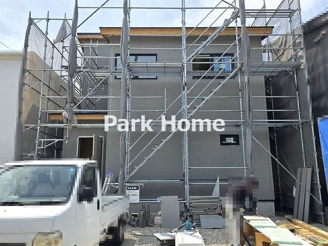 高知市介良乙　新築戸建ての外観|2026.4月末：建築中　◎高断熱なZEH仕様を導入