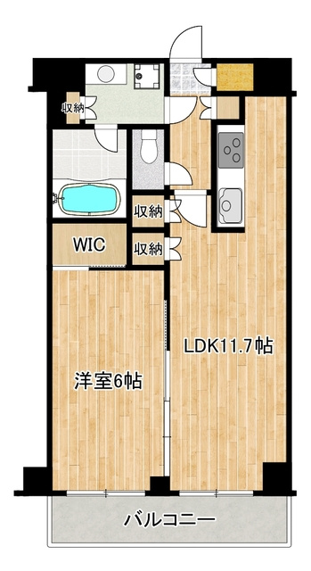ブレシア東十条レジデンスの間取り|東向きのお部屋です☆
