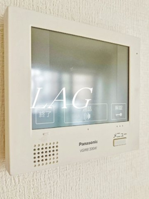 【セキュリティ】 | カーサ入谷（Ⅱ） | モニター付きインターホンです。