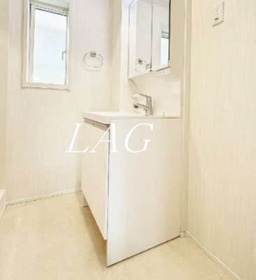 【洗面所】 | カーサ入谷（Ⅱ） | 独立洗面台です。