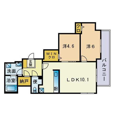 felicidadの間取り