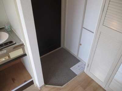 【玄関】 | ベルメゾン豊新２ | 玄関にはシューズボックスが有ります