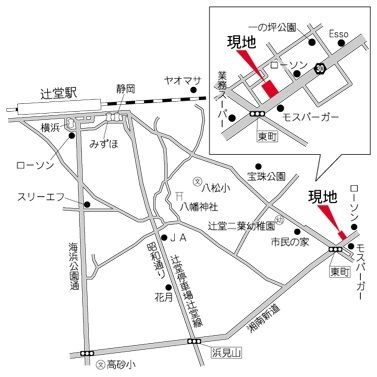 ＴＥＫ藤沢ハイツの地図