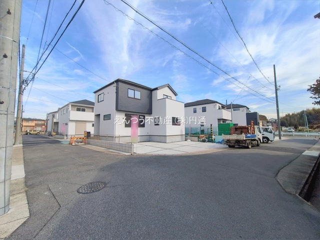 御膳洞2期の前面道路含む現地写真