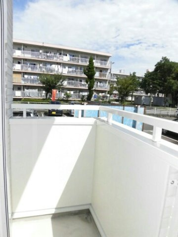 グリーンビレッジ原Ｂのバルコニー