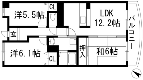 【間取り】