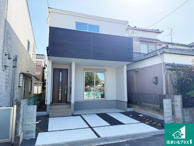 ★1(土)2(日)現地見学可能！★京田辺市草内八田　限定1邸の外観|お客様に長く安心して住んでいだだける事にこだわった家づくり！住んでからのアフターサービスにもしっかりと取り組んでいます！