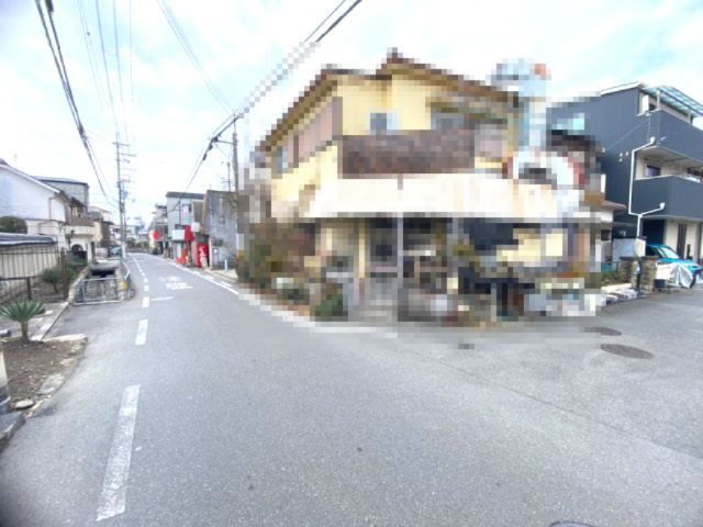 東大阪市喜里川町×自由設計の家　【建築条件付き売り土地】　の前面道路含む現地写真|■南東角地で日当たり良好♪♪