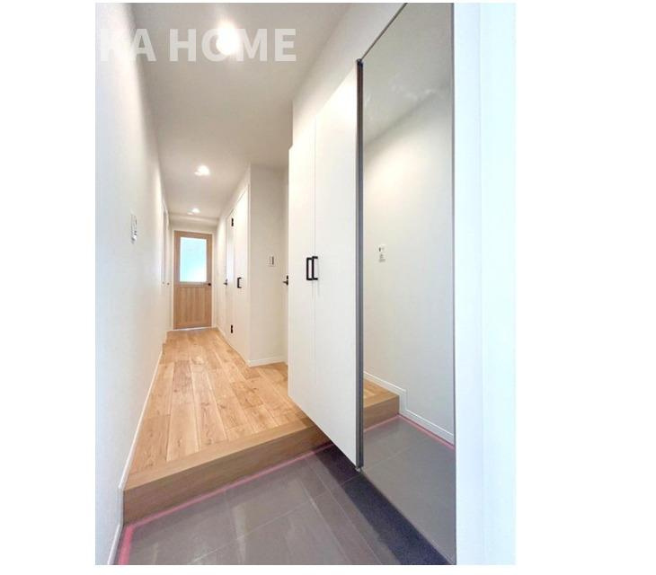 サウスヒルズ横浜弘明寺の玄関|いってらっしゃい、おかえりなさいが温かく響く玄関
