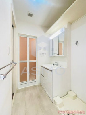 【洗面所】 | サンブライト今里 | 同マンション別部屋参考写真