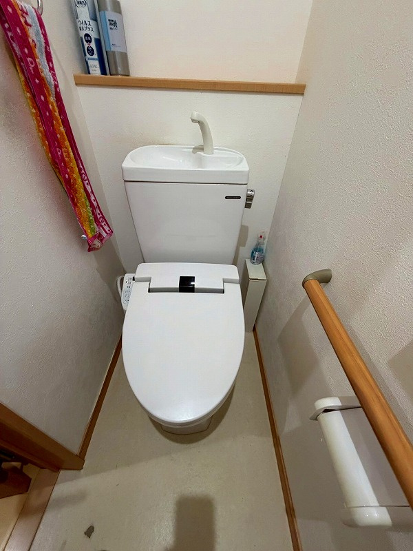 米子市両三柳中古戸建のその他|トイレになります。
綺麗に使用されております〇