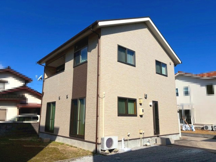 米子市両三柳中古戸建の外観パース|外観図になります。

