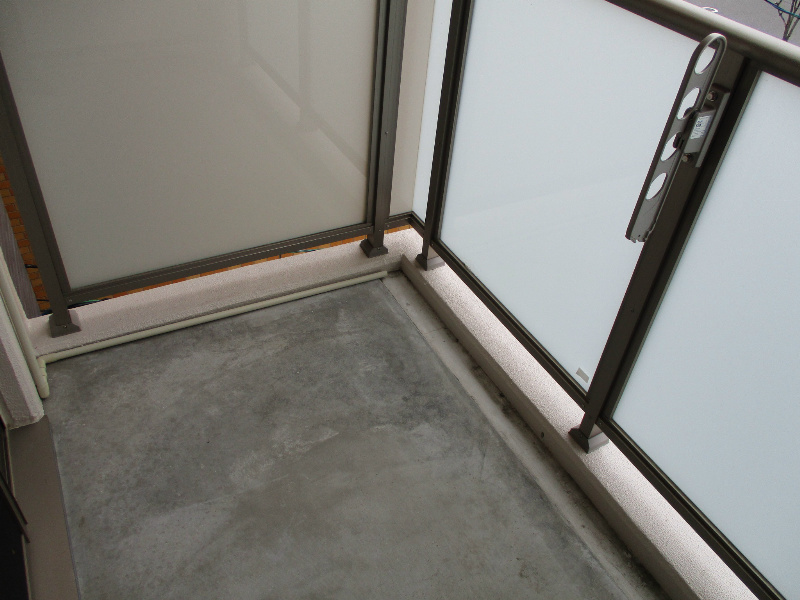 プリオール椿PartⅡのバルコニー