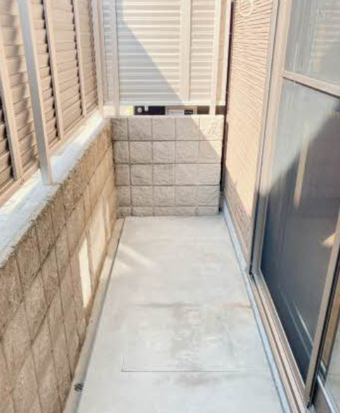 シャーメゾンリエートのバルコニー