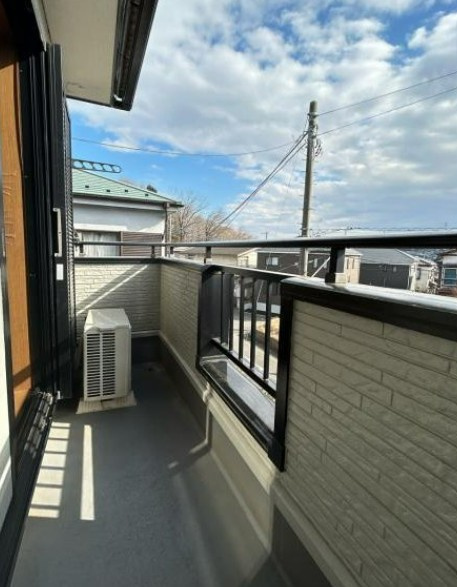 【中古】入間郡毛呂山町南台中古住宅のバルコニー|陽当り良好なバルコニーです！