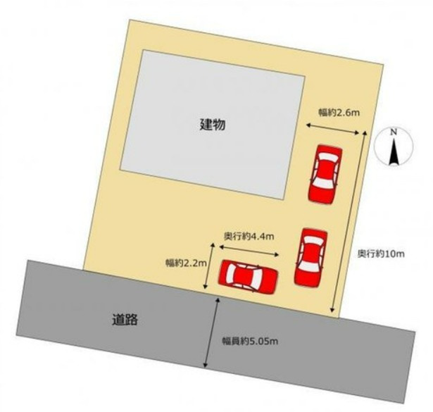 【中古】入間郡毛呂山町南台中古住宅の区画図|綺麗な整形地です☆
敷地59坪あります！