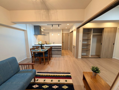 【居間・リビング】レジデンシャル南流山ガーデンテラス 