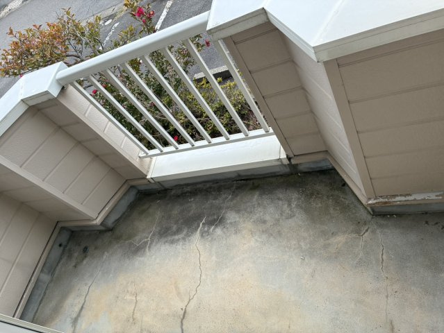 カメリアAのバルコニー