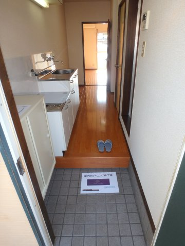 ウイング白金Bの玄関|退去前の為、以前の写真です。