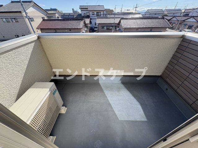アウローラⅠのバルコニー|高崎、前橋のお部屋探しはエンドスケープまで！お客様の理想お聞かせ下さい♪