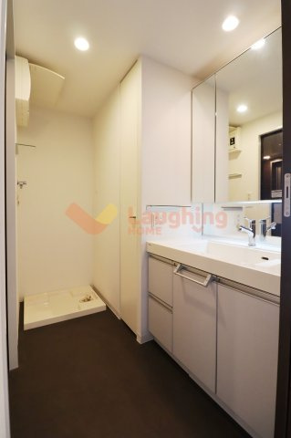 久留米市諏訪野町の賃貸マンションの洗面所|洗面所です