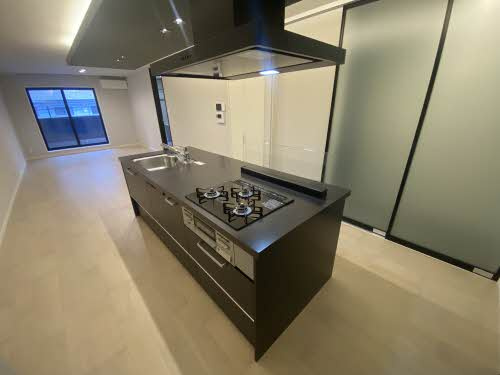 福岡市中央区平尾４丁目の賃貸マンションのキッチン