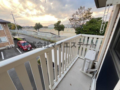 【バルコニー】 | フルール・ド・スリジェA棟 | 別部屋写真使用