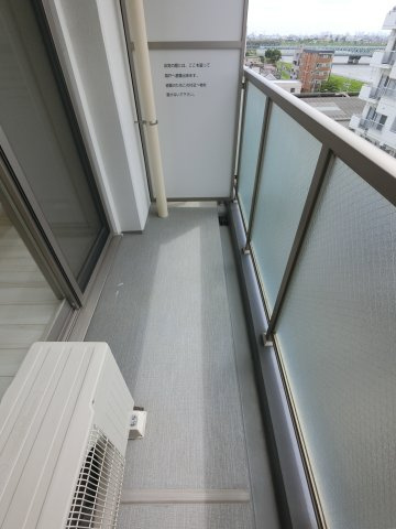 グランカーサ市川国府台のバルコニー