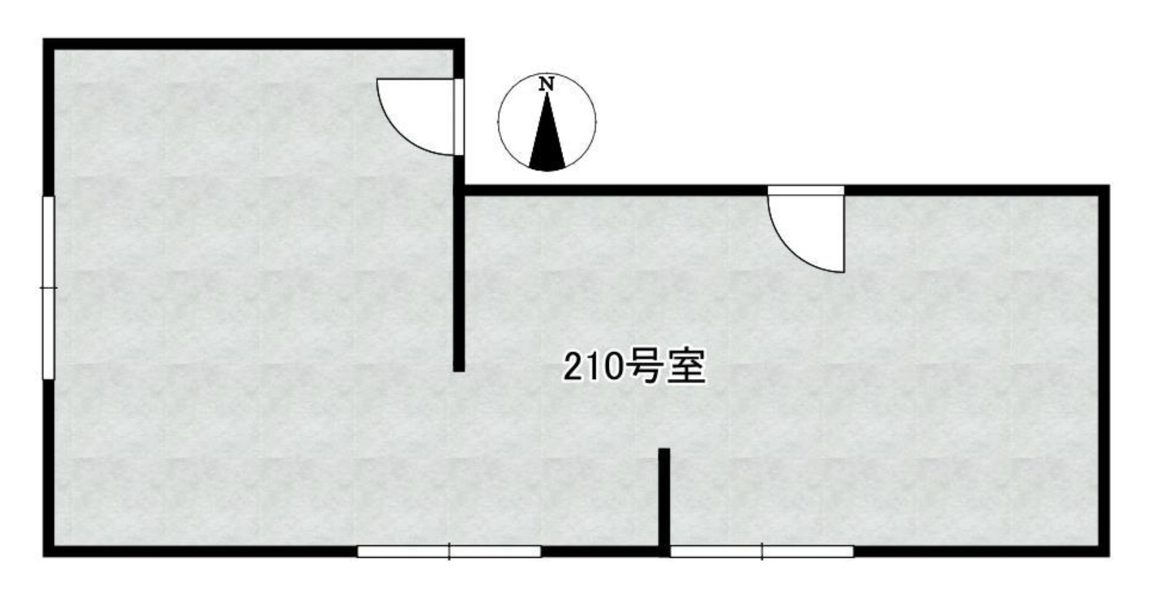 モーガ第二ビルの間取り