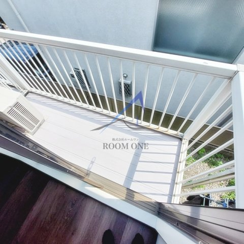 ドミトリー大岡山のバルコニー|バルコニーです。