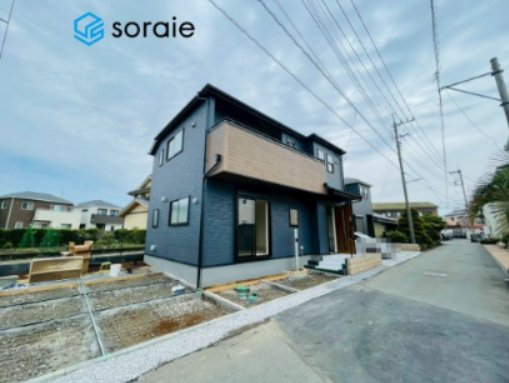 戸建 川越市大字木野目の外観|4/24　撮影