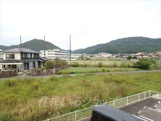 アヴェイラブルＢ棟の展望|募集のお部屋（202号室）からの眺望です！