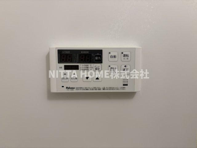 ハイファイン藤の設備|給湯パネルです◇