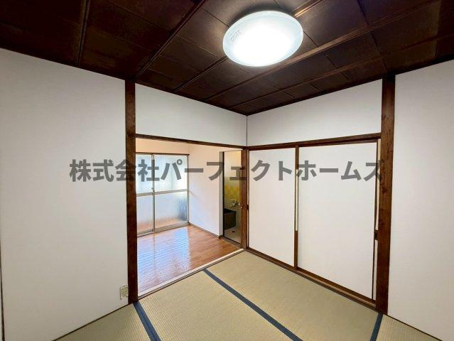 御幸東町テラスハウス　賃貸の和室|和室があると落ち着いた雰囲気になりますね