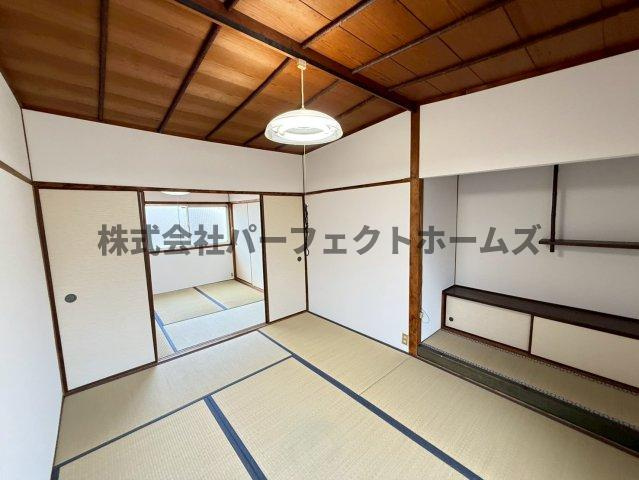 御幸東町テラスハウス　賃貸の和室|和室があれば、来客や子供用のスペースとして活躍します