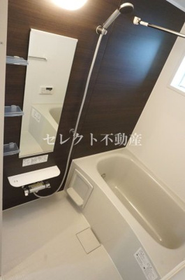 【浴室】 | ピュアハイツ・翠Ａ | 【ピュアハイツ・翠Ａ】落ち着いた空間のお風呂です