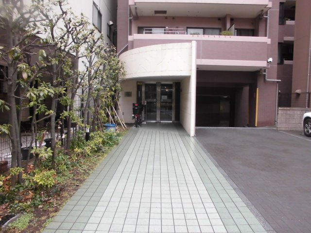 藤和シティホームズ西早稲田のエントランス