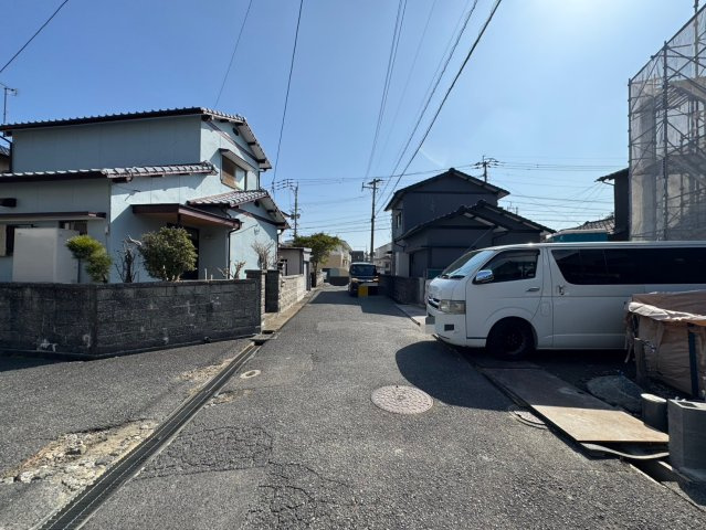 Adobleーアドブルー小倉南区朽網東1丁目1期　【小倉南区　新築戸建て】の前面道路含む現地写真|現地撮影　2026,2,19　Adobleーアドブルー小倉南区朽網東1丁目1期　【小倉南区　新築戸建て】